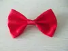 6x 10cm corbata de moño hecha a mano moño cinturón de poliéster moño para ropa juguete accesorios de ropa