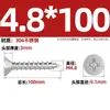Tornillos Autorroscantes Avellanados Gb846 Acero Inoxidable 304 Cabeza Plana Phillips Tornillos para Madera Extendidos M2.9M3.5M4.2M5.5