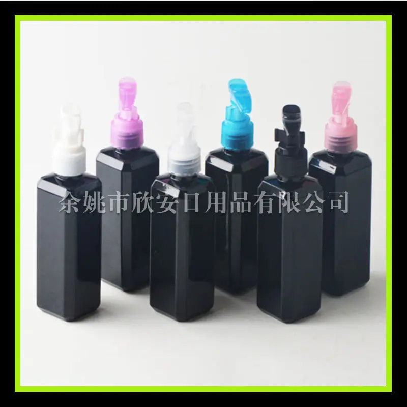 100ml 方形瓶 +夹子 泵 副本