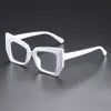 Nuevas Gafas de Alta Gama Anti-Luz Azul para Mujer 2025 Estilo Retro Europeo y Americano Versátil Combinación de Colores Ojo de Gato Gafas Planas