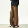 Pantalones casuales rectos holgados de algodón de moda multicolor japonesa para hombre, otoño e invierno 2024, nueva moda de talla grande, pantalones largos