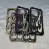 Adecuado para Funda de Teléfono Móvil Iphone17Promax Electrochapado Patrón de Llama Recortado Apple 15 Todo Incluido 16 Refrigeración y Transpirable