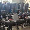 Filtro de discos, equipo de filtración para riego de ahorro de agua agrícola y de jardín, filtro de discos de retrolavado manual y automático