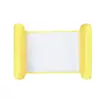 Flotador Hamaca para Piscina Transfronterizo, Cama Flotante Plegable Rayada, Sillón Lounge Inflable para Agua, Flotador Inflable de PVC de Verano