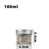 Amazon Tarro de Caviar Tarro de Mason Sellado Vidrio Superficie Lisa Espesado Tarro para Mermelada Salsa Picante Botella de Vidrio para Caviar