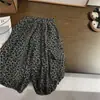 Conjunto de Duas Peças Estiloso para Meninas, Camiseta Base Infantil Manga Longa Tendência Curta, Roupas Outonais Novas de Comércio Exterior para Crianças Pequenas e Jovens