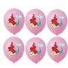 Set de Globos Temáticos de Cumpleaños de la Sirenita Ariel Suministros para Arreglos de Globos de Látex para Fiestas de Cumpleaños Infantiles