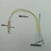 Accesorios para Encendido de Estufa de Gas Juego Completo Termopar de un Hilo Válvula Solenoide Aguja de Doble Hilo Protección contra Apagado de Llama Quemar