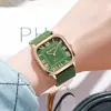Nuevo Explosiones Moda Cuadrado Correa de Reloj para Mujer Escala Romana Cuarzo Antiguo Joker Reloj para Mujer Venta al por Mayor
