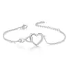 Colar Infinito de Amor Mais Vendido Transfronteiriço para Mulheres com Pingente de Símbolo Infinito Cravejado de Diamantes, Conjunto para Site Independente de Exportação Amazon, Moderno