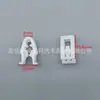 Para Tesla Model 3 Painel de Controle Central Navegação Painel Interno Display Plástico Clipe Fivela