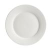 Pratos de Cerâmica, Branco, Espessado, Personalizável com Logo, Pratos Rasos Redondos, Pratos Fundos, Comida Ocidental, Transfronteiriço