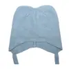 Chapéu de Lã para Outono e Inverno, Chapéu de Tricô Super Fofo Estilo Gato com Tiras, Versátil, Quente, Chapéu Protetor de Orelhas, Atacado Personalizado