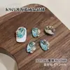 Rhinestones con Forma de Huevo de Paloma K9 Sin Base, Bolas de Diamante Grandes Ovaladas Hechas a Mano, Accesorios para Uñas DIY al por Mayor