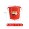 Envío Gratis Distribución y Entrega Cubo Templado Zhujiang Engrosado con Tapa Bolso Doméstico Cubo de Almacenamiento de Agua Cubo de Baño de Goma Cocida Roja