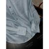 [Recomendación Principal] Camisa de Manga Larga Holgada Mezcla de Agata Natural, Tencel, Acetato y Lino para Principios de Primavera