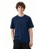 Camiseta, estilo simple, resistente a las arrugas, transpirable, casual, tejido Sorona de alta cuenta 180g, corte regular, ropa para hombre, disponible para dropshipping