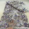 Posicionamiento de Color Malla con Lentejuelas Estampada Bordado Estampado Accesorios de Moda Vestido Fresco Pequeño Vestido Mn2738