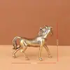 Figuras del Año del Caballo, Figuras de Animales Caballo del Zodiaco Doce, Colección Transfronteriza de Figuras de Caballo, Figuras de Latón, Figuras Pequeñas de Caballo 2026
