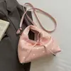 Bolso de lunares de nicho de moda para mujer, nuevo bolso cruzado de moda primavera 2026, bolso de mano pequeño exquisito