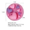 Molde de Silicone de Coração Amoroso para o Dia dos Namorados Molde de Coração para Decoração DIY L1014 A3037 A3038
