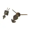 Manija de Mueble Clásico Caoba Bronce Accesorios Chapados en Hierro Cobre Manualidad de Bronce Manija de Puerta de Gabinete Accesorios de Ferretería para Muebles