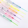 Marcador de dupla ponta estudantes fazem anotações desenham linha marcam caneta especial grafite pintura caneta aquarela material escolar do estudante atacado