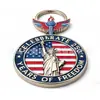 Nuevo Modelo Transfronterizo: Medalla Conmemorativa del 250 Aniversario de Estados Unidos Llavero Colgante de Acrílico 2D