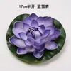 Flor de Loto Artificial Hojas de Loto de Espuma Eva para Acuario Casero Estanque Superficie del Agua Decoración Flotante Flores Falsas Paisajismo Ofrenda de Flores de Loto a Buda