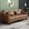 Sofá para sala de estar para apartamentos pequeños, tela técnica lavable, sofá cama moderno simple resistente a los arañazos de gato, estructura de madera plegable