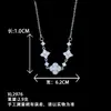 Collar para Mujer Transfronterizo Popular Collar de Perlas con Lazo Diseño de Nicho Versátil No se Desvanece Accesorios de Acero de Titanio de Gama Alta