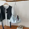 Nova Bolsa Tote Casual de Grande Capacidade Estilo Coreano Simples Elegante Bolsa de Ombro Preguiçosa Nicho para o Trabalho Bolsa Transversal sob o Braço