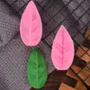 2 moldes de prensa de hojas, varios tamaños, pequeños, de silicona, para decoración de tartas.