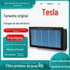 Adequado para Tesla model3/Y aromaterapia tipo filtro de ar condicionado de carvão ativado carro filtro de ar tamanho original