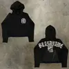 Sudadera con capucha para hombre Y2K Harajuku Hip Hop Estampado Gráfico de Dibujos Animados Pullover Moda Casual Holgada Sudaderas Hombre