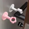 Manija de puerta trasera alfombrilla anticolisión para puerta pegatina de puerta ventosa de silicona anticolisión para refrigerador cerradura de puerta cubierta protectora anticolisión para apertura de puerta