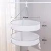 Cesto para ropa a prueba de viento suéter red de secado plano cesto para ropa plegable red para ropa tendedero de tres niveles venta al por mayor