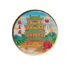 Monedas Conmemorativas Metálicas Culturales y Creativas, Insignias Conmemorativas de Turismo de Ciudades Chinas de Beijing, Anhui, Suzhou, Chongqing, Regalos Personalizados para Atracciones Turísticas