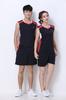 Traje de Voleibol sin Mangas con Cuello en V Verano para Parejas para Hombre y Mujer Estampado DIY Estampado Absorbente de Sudor Transpirable Ropa Deportiva de Competición