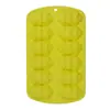 Molde de Silicona para Huevos de Pascua de Chocolate de 12 Cavidades Listo de Fábrica Pan de Silicona para Hornear Suministros de Silicona para Hornear