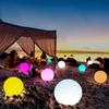 Luces Decorativas de Atmósfera LED, Lámparas de Piso Esféricas para Casas de Huéspedes, Luces Solares para Césped en Patios de Hoteles y Villas, Productos Más Vendidos Transfronterizos