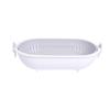 KOKUBO importado tazón de lavado de verduras de doble capa cesta de drenaje para lavar arroz giratoria colador de frutas de cocina tazón de limpieza filtro de tazón