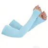 Nuevas Mangas de Hielo con Protección Solar de Verano para Hombres y Mujeres, Sencillas y Elegantes, Anti-UV, Adecuadas para Conducir y Ciclismo, Mangas para Brazos de Seda de Hielo