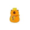 2025 Ano Novo Criativo Lucrativo Gato Broche Bolsa Infantil Decorações Bonito Desenho Animado Lingote Capibala Distintivo