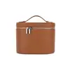 Bolsa de Maquillaje Conveniente de PU con Compartimentos y Asa, Caja de Almacenamiento de Cosméticos de Gran Capacidad, Artículo de Venta Caliente al por Mayor