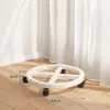Suporte de Flores para Sala de Estar, Estante de Armazenamento Doméstico de Chão para Varanda, Suporte de Vasos de Plantas Verdes de Arte em Ferro Multi-Camadas, Suporte de Exibição para Plantas Verdes
