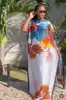 2024 Primavera y Verano Nuevo Vacaciones en la Playa Blusa Bikini de Seda Li Brocado Satén Protector Solar para Mujer Venta Rápida de Amazon