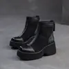 Sandálias de Salto Plataforma com Tela Tendência e Estilosas Nova Coleção Primavera/Verão 2026 Estilo Romano de Cano Alto Versátil Respirável