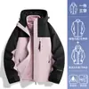 Chaqueta Woodpecker para Mujer 2025 Nueva Pequeña Resistente al Viento e Impermeable Tres en Uno Súper Bonita Chaqueta para Senderismo