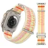 Para Apple Watch com Anel Traseiro Loop Pulseira de Nylon NIKE Pulseira iwatch s9ultra1-8ª Geração